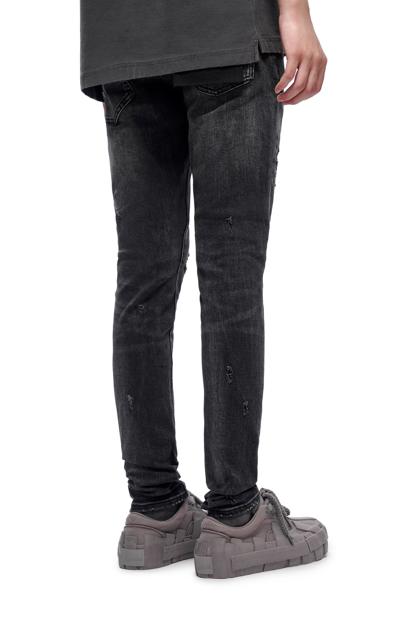 Valabasas Ilyas Skinny Jeans - Charcoal