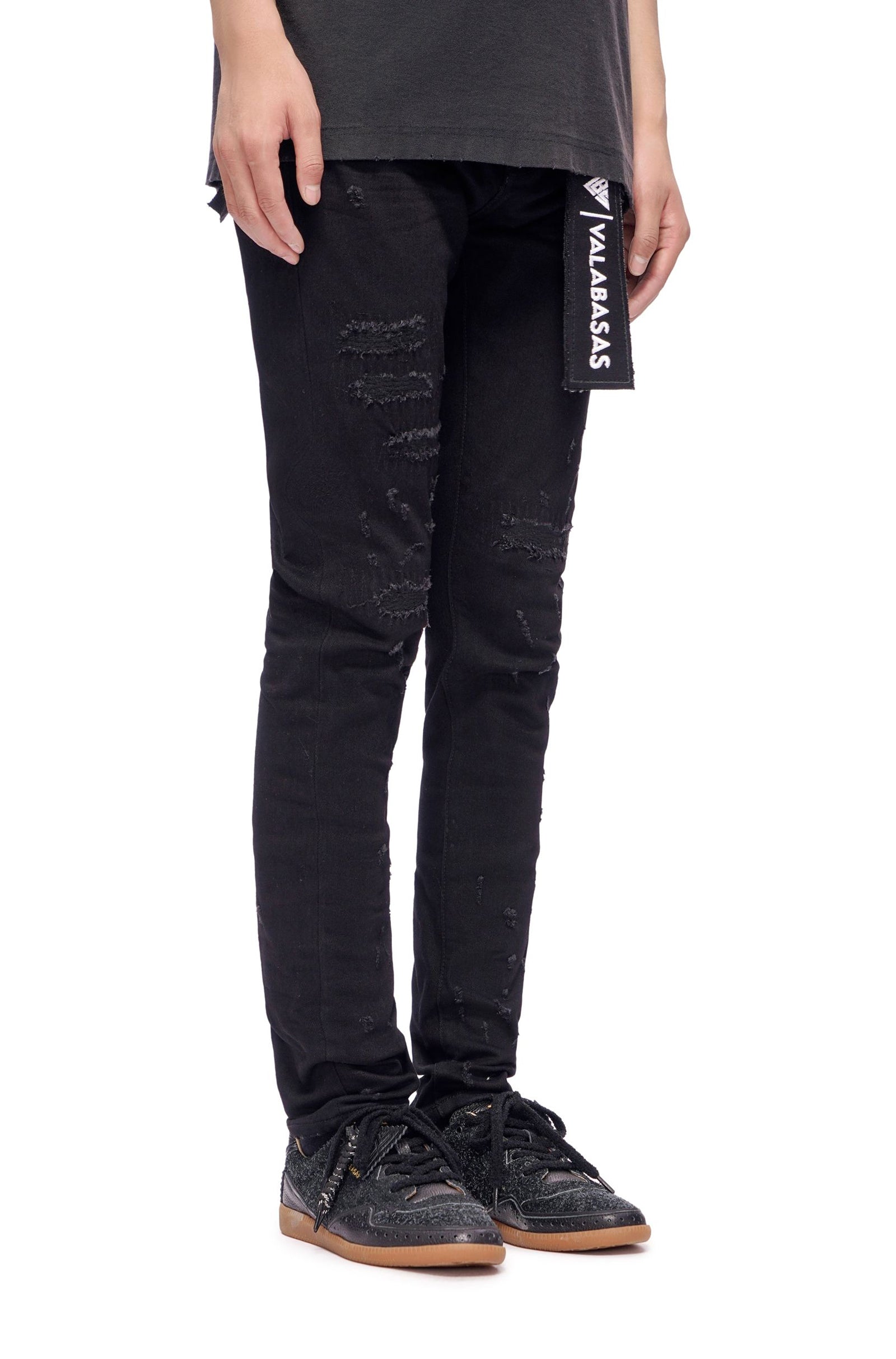 Valabasas Ilyas Skinny Jeans - Jet Black