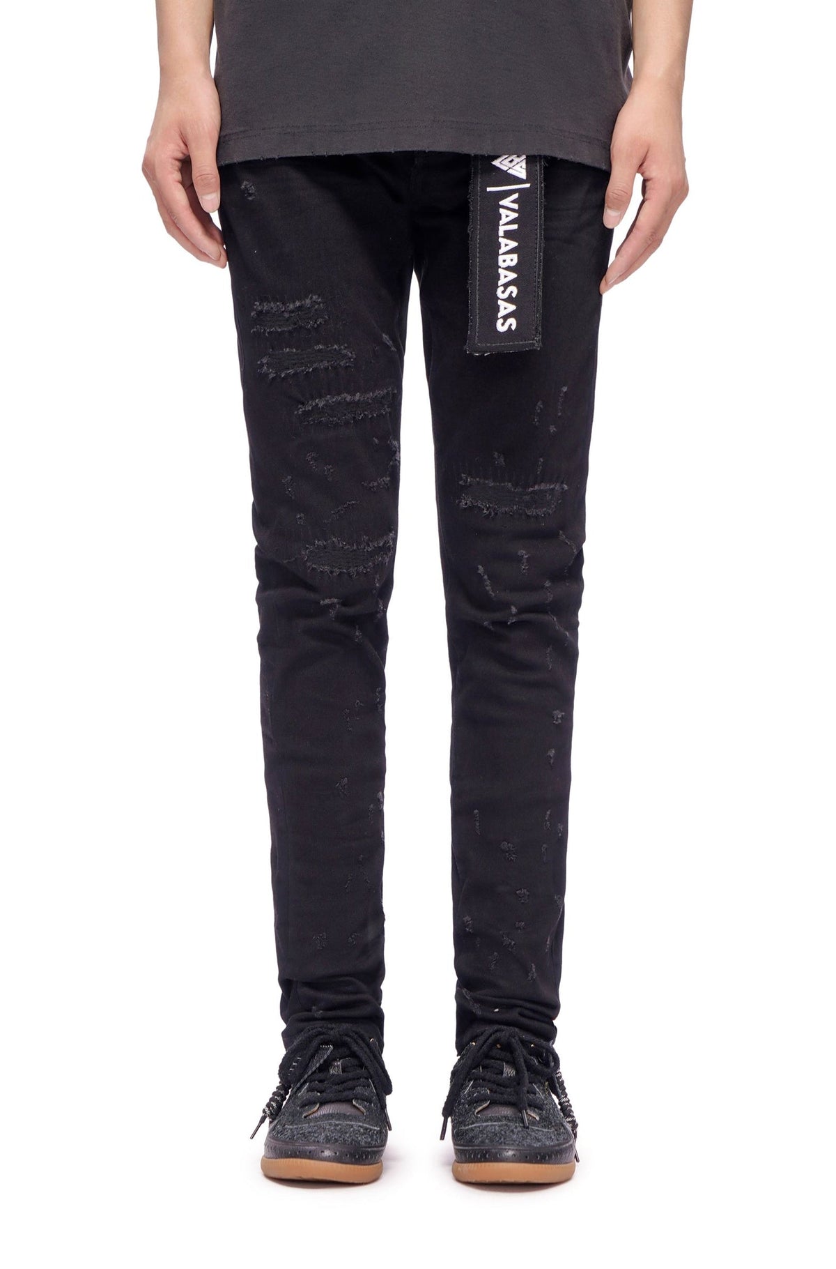 Valabasas Ilyas Skinny Jeans - Jet Black