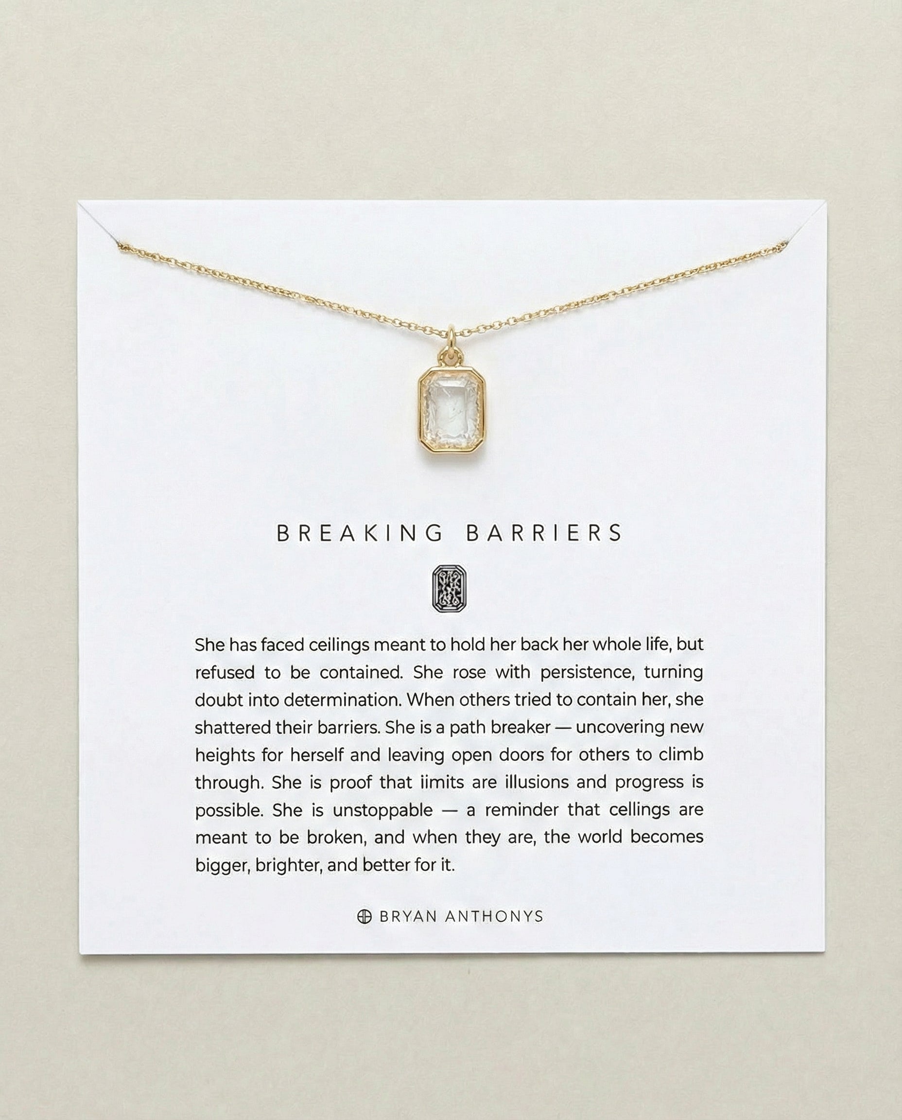 Breaking Barriers Necklace