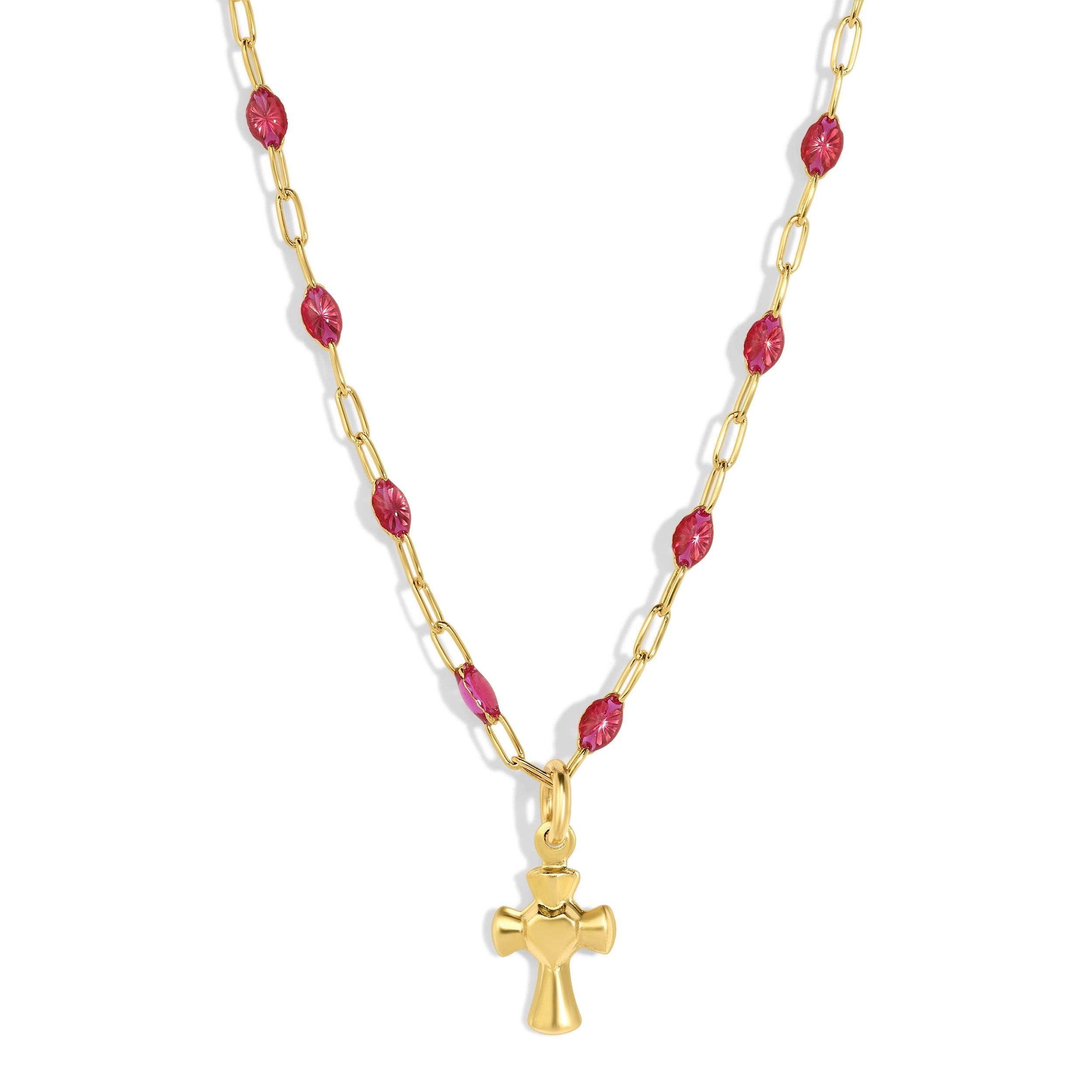 Amalfi Cross Necklace