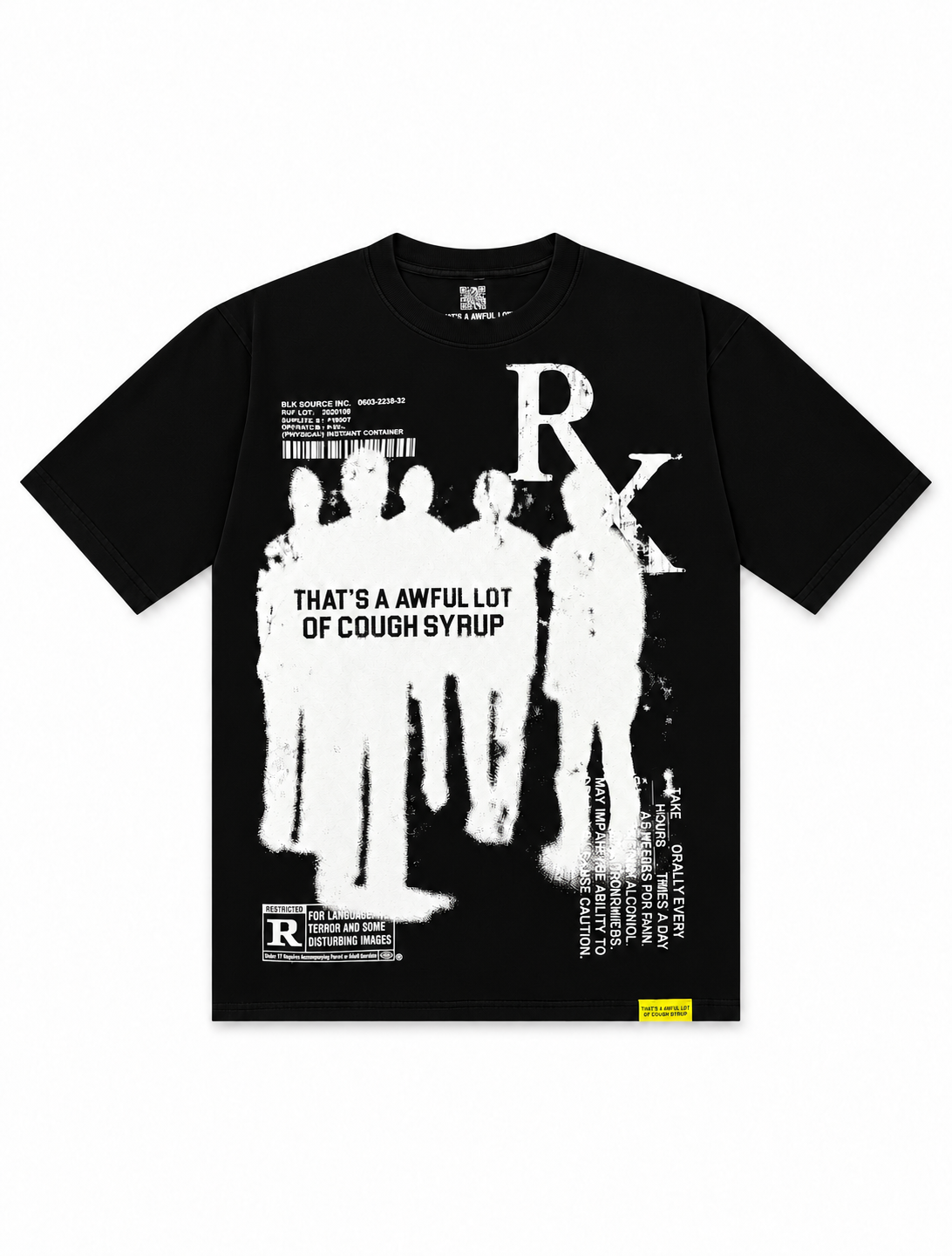ALOCS Pharma Tee - BLACK