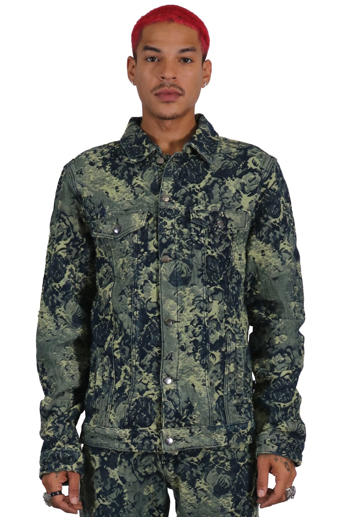 Robin Men's Jacquard Denim Jacket