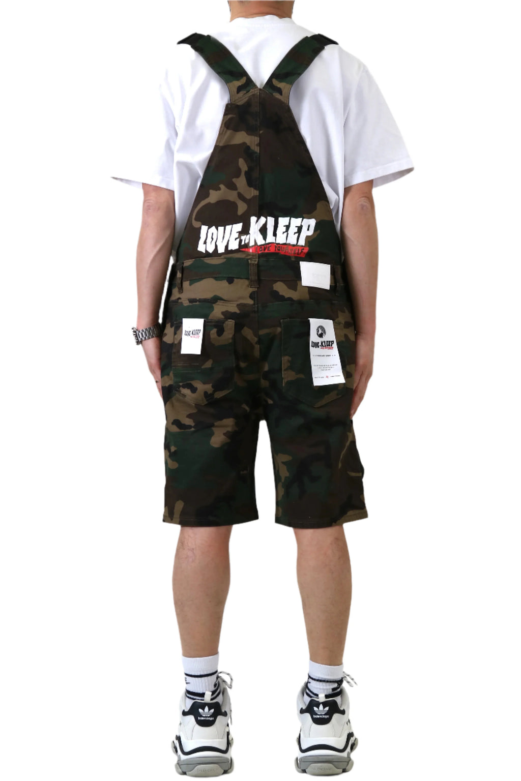 CALA Fine Twill Overall Short Pants