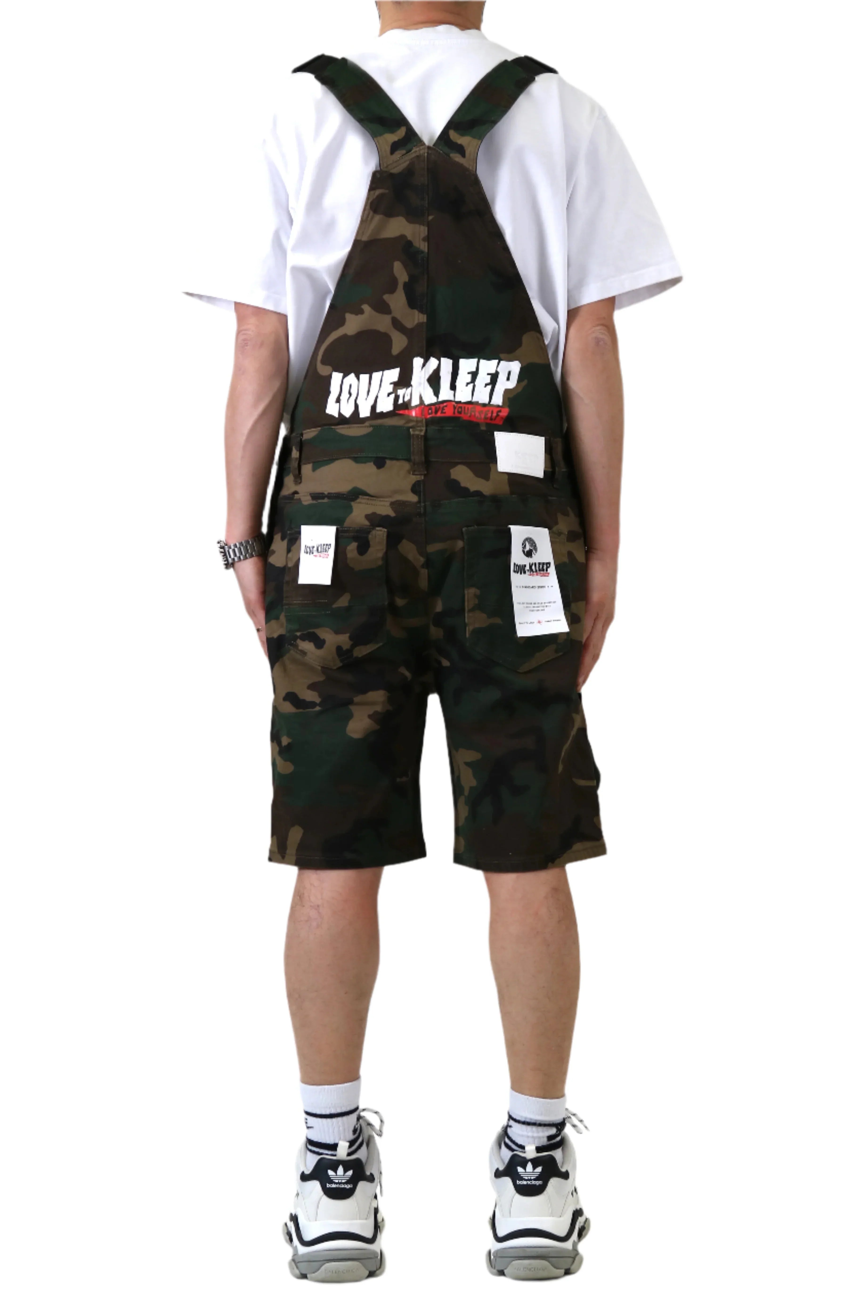 CALA Fine Twill Overall Short Pants
