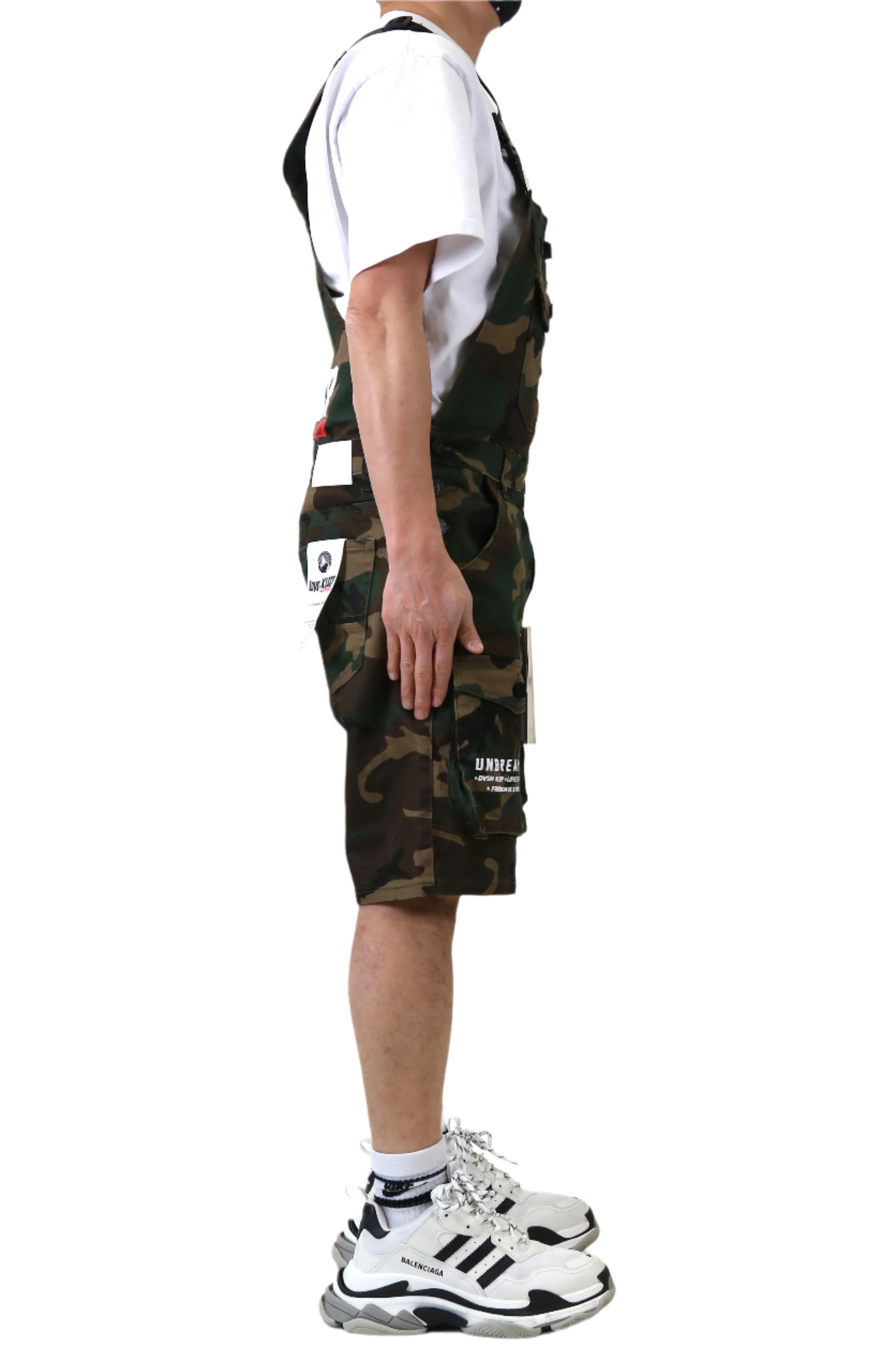 CALA Fine Twill Overall Short Pants