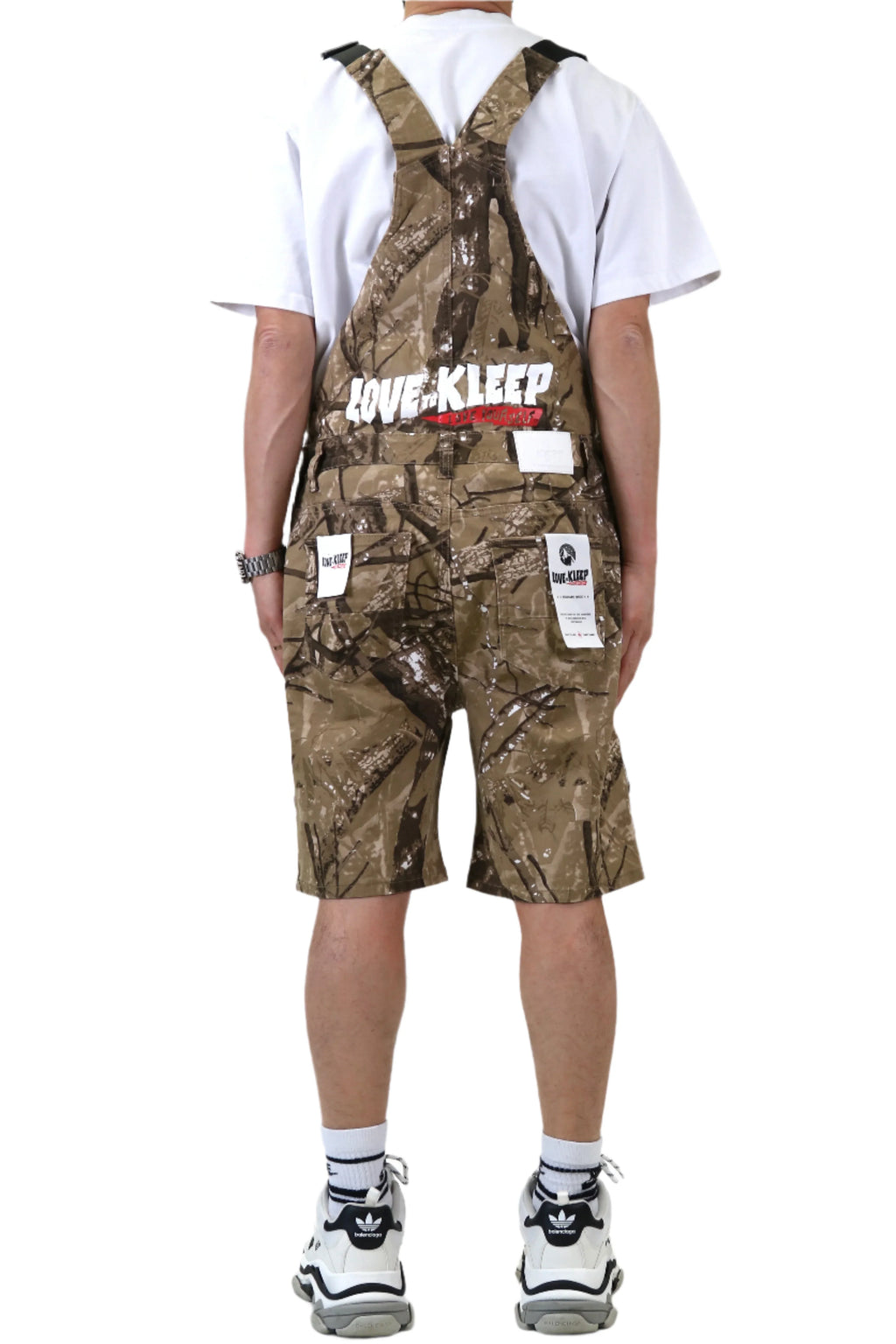 KUDO Fine Twill Overall Short Pants