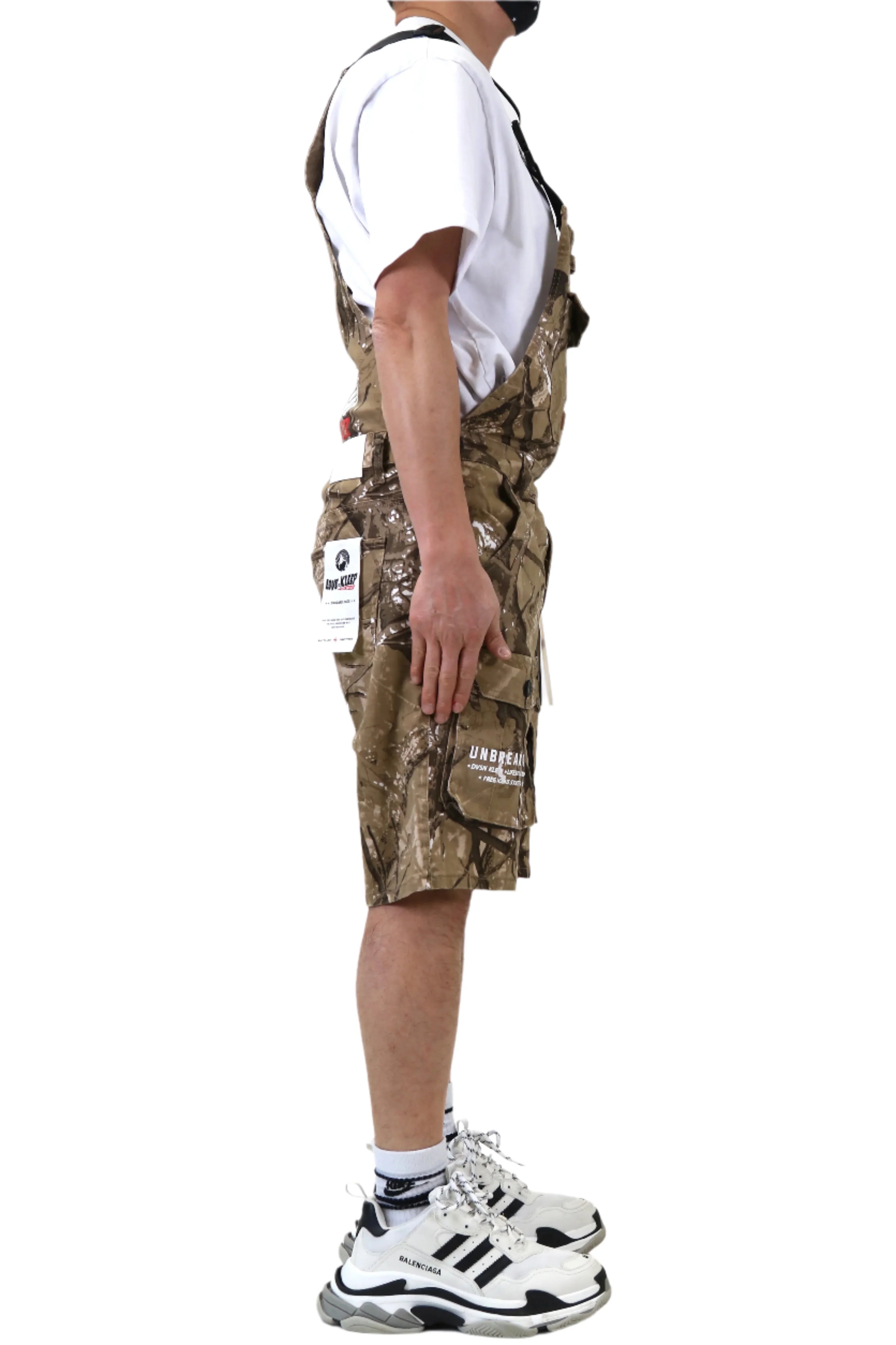 KUDO Fine Twill Overall Short Pants