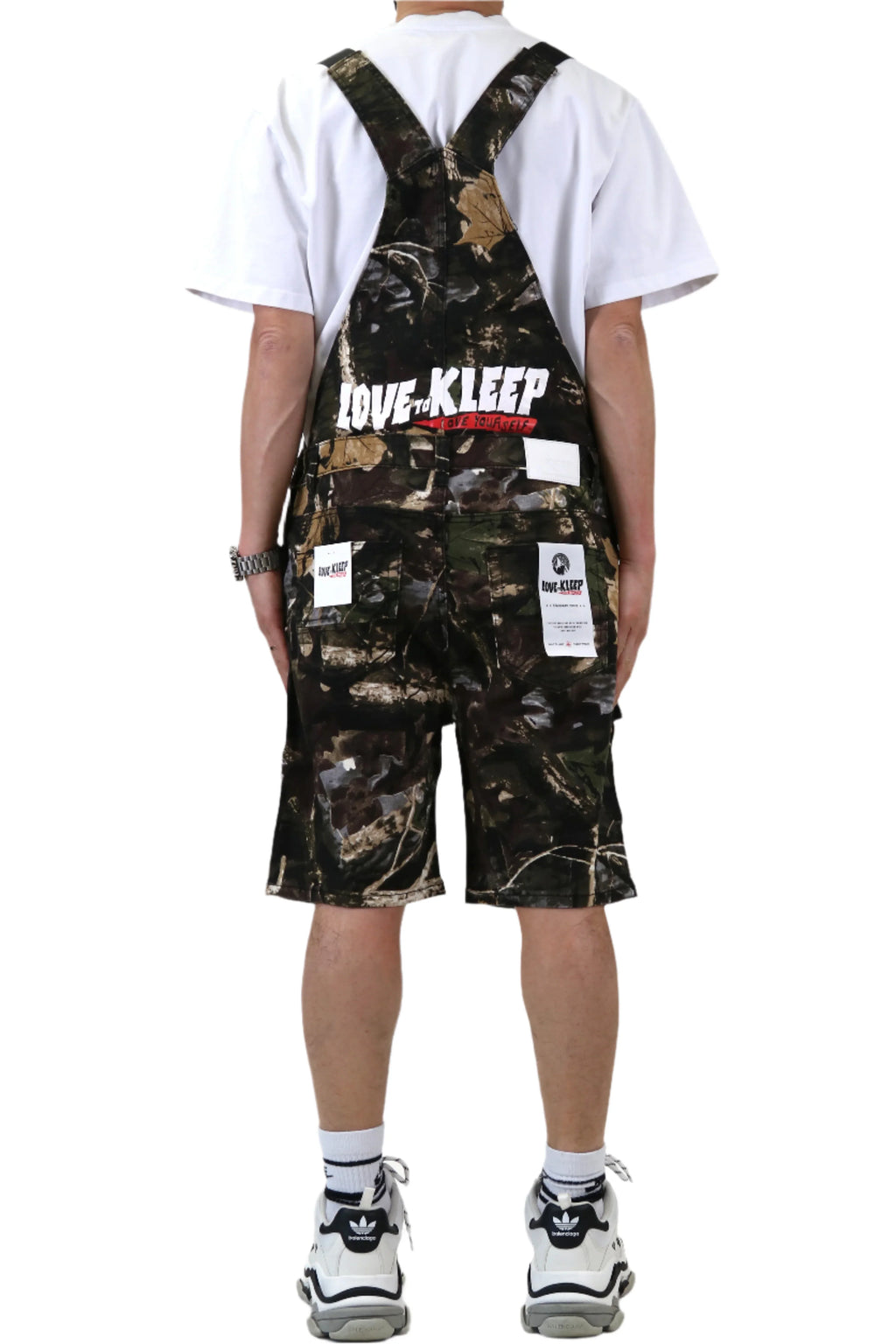 LOGAN Fine Twill Overall Short Pants