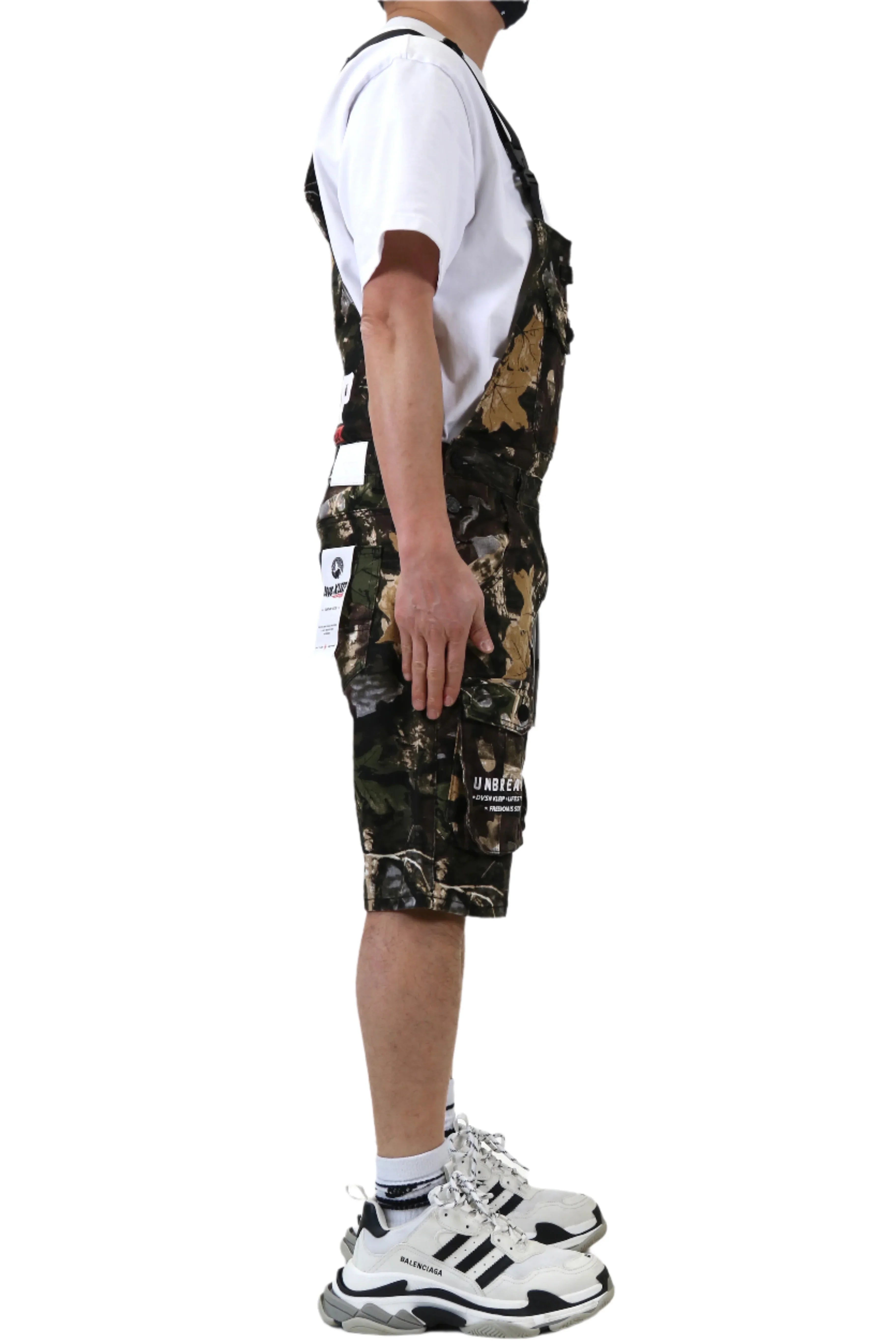 LOGAN Fine Twill Overall Short Pants