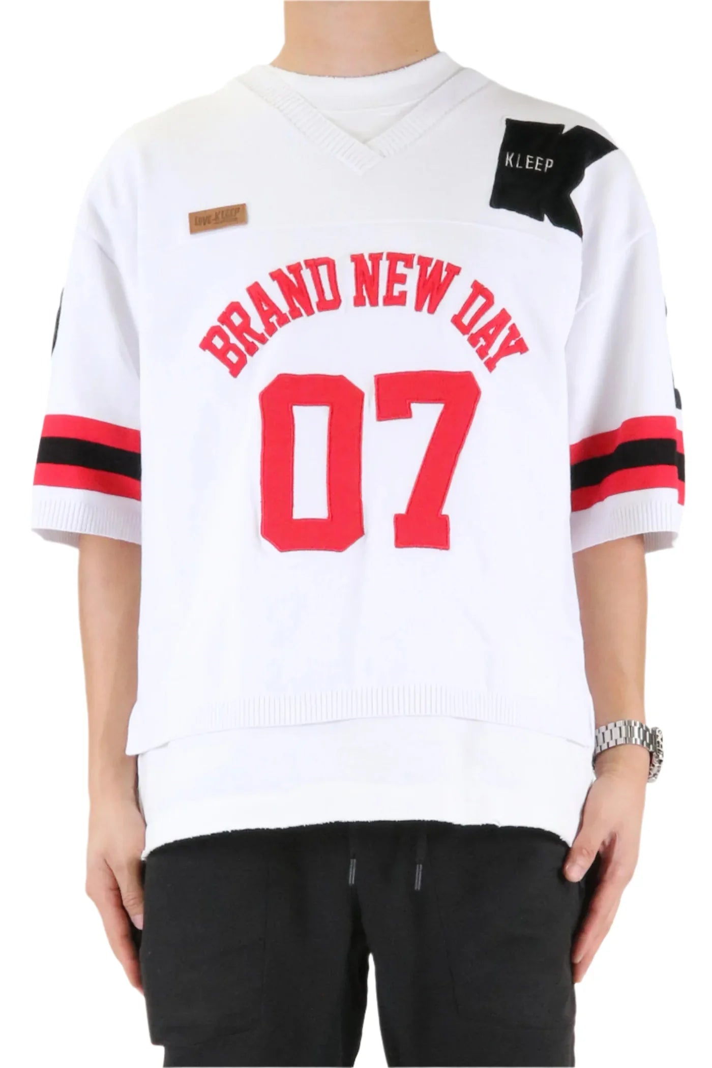 DAISY Crop Top Light Sweater Jersey