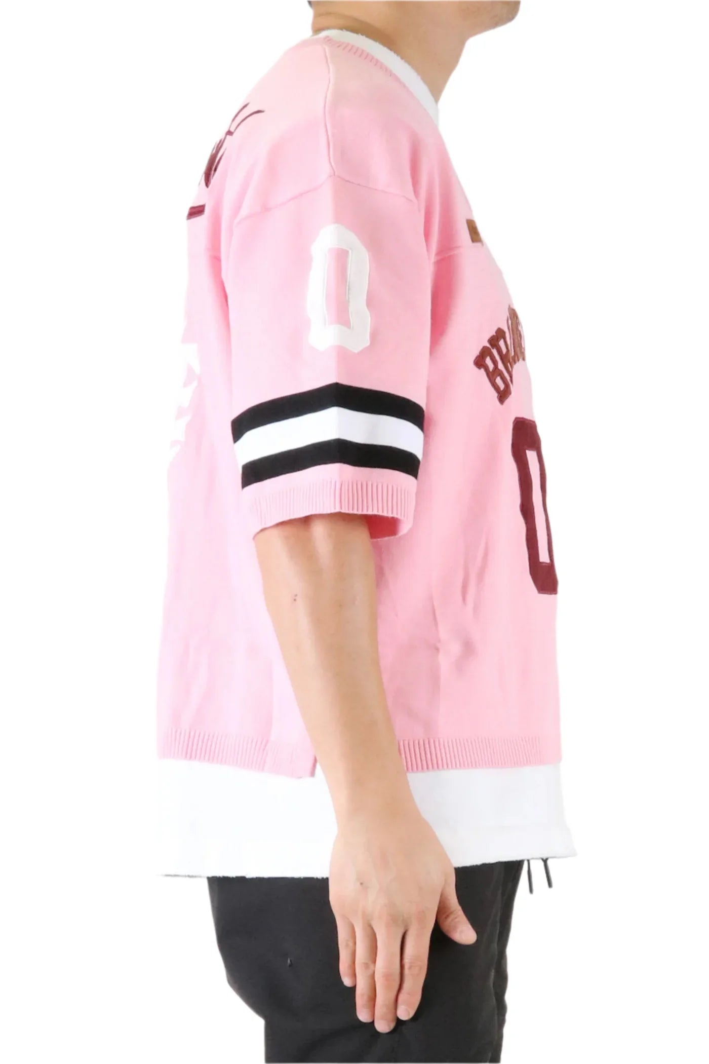 CREPE Crop Top Light Sweater Jersey