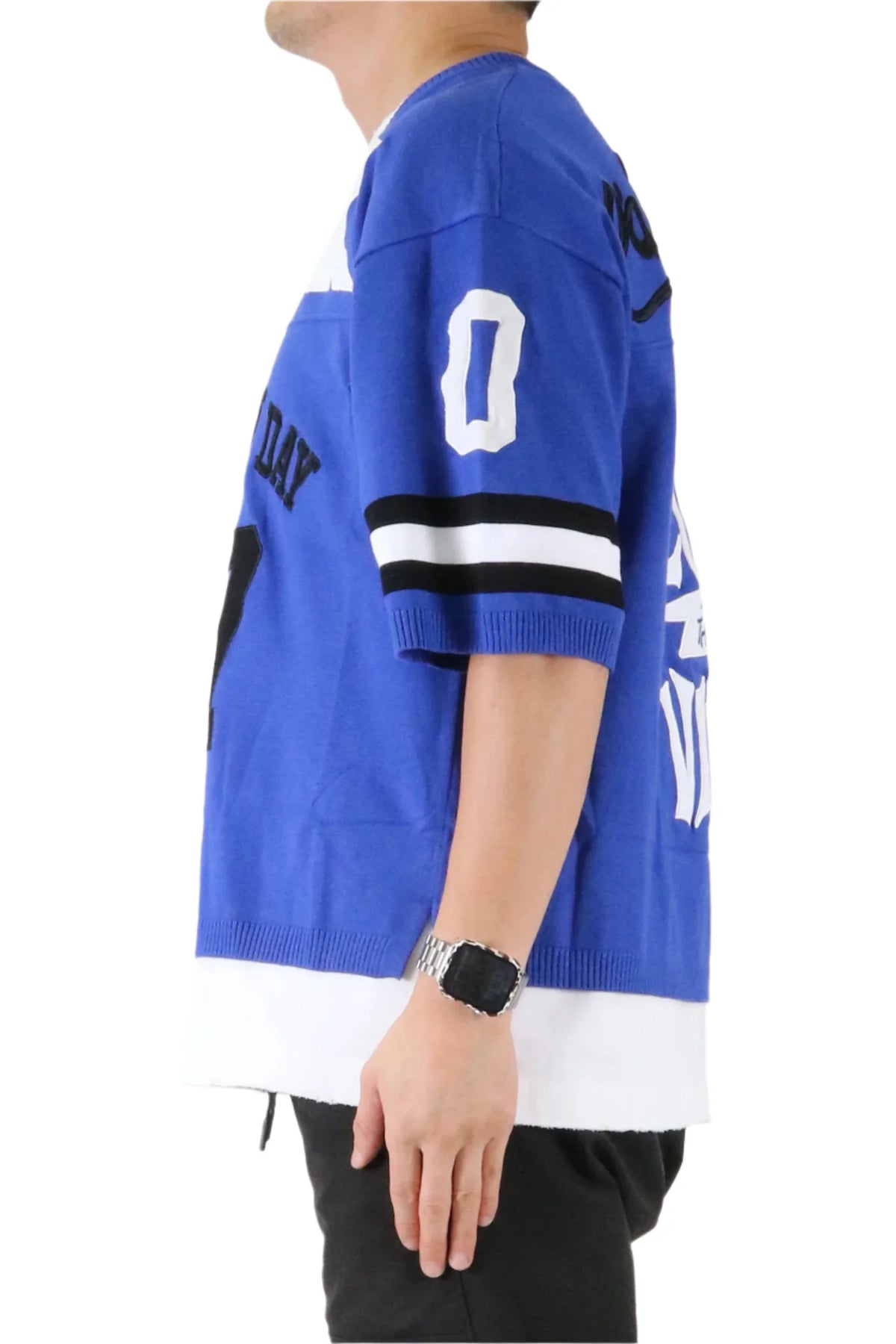 SPACE Crop Top Light Sweater Jersey