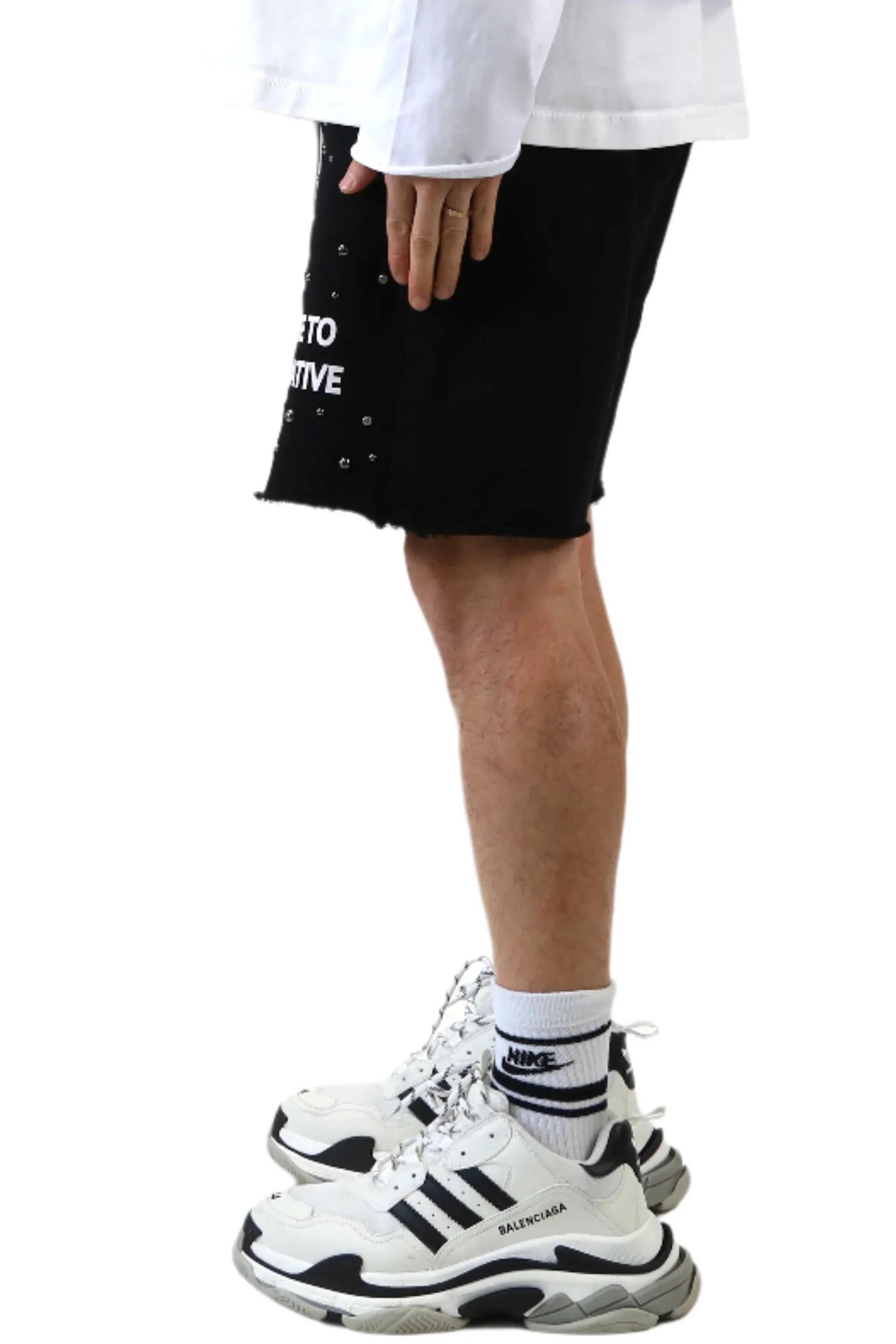 KARAN French Terry Short Pants