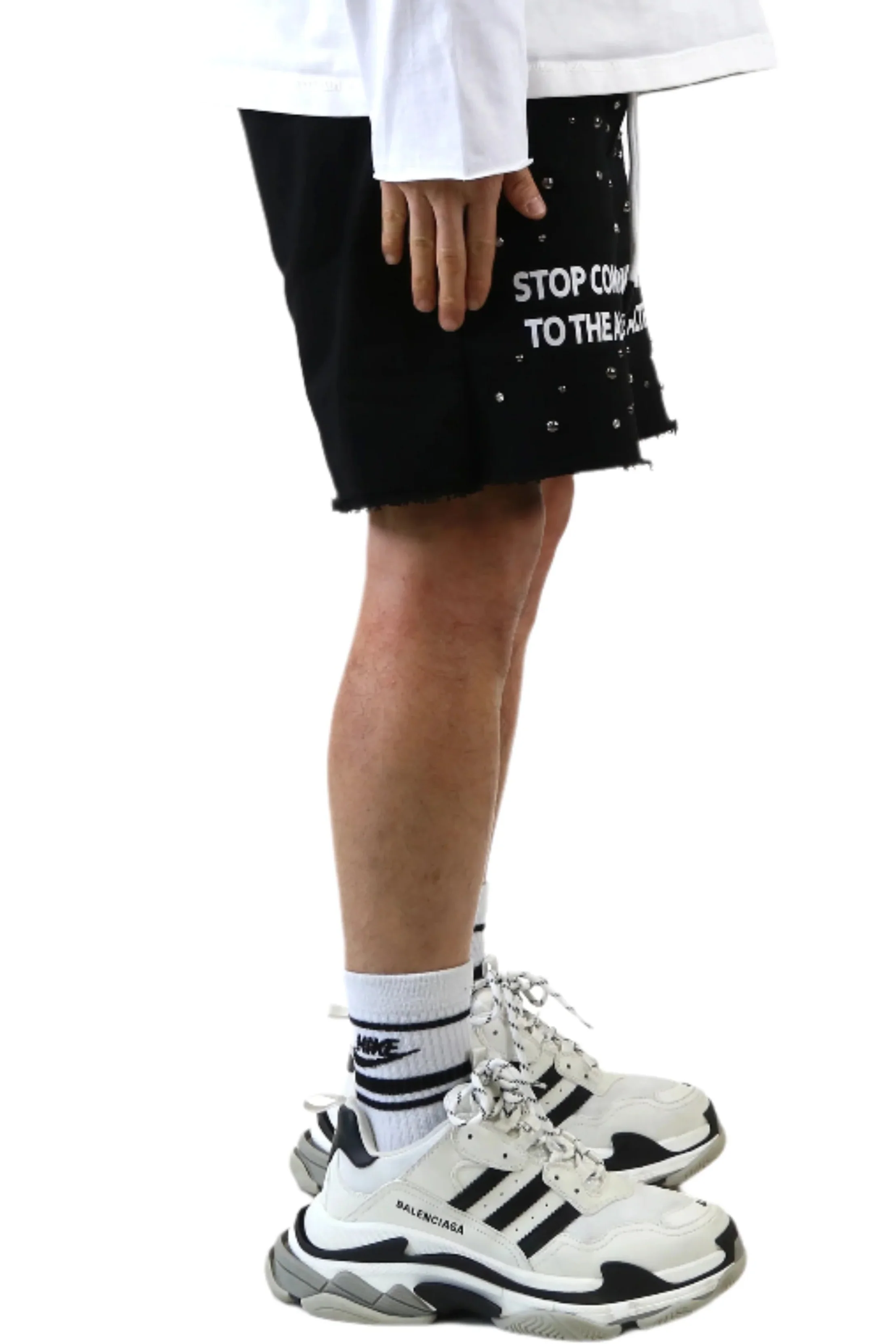 KARAN French Terry Short Pants