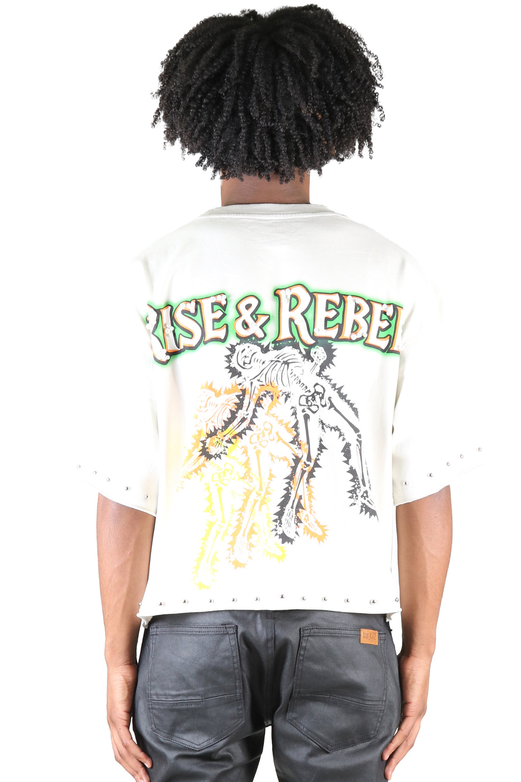 ALANI S/N Jersey 3/4 Sleeve Crop Top Tee