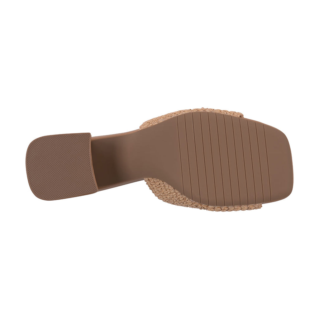 Women's Liza Natural Woven Heeled Sandals