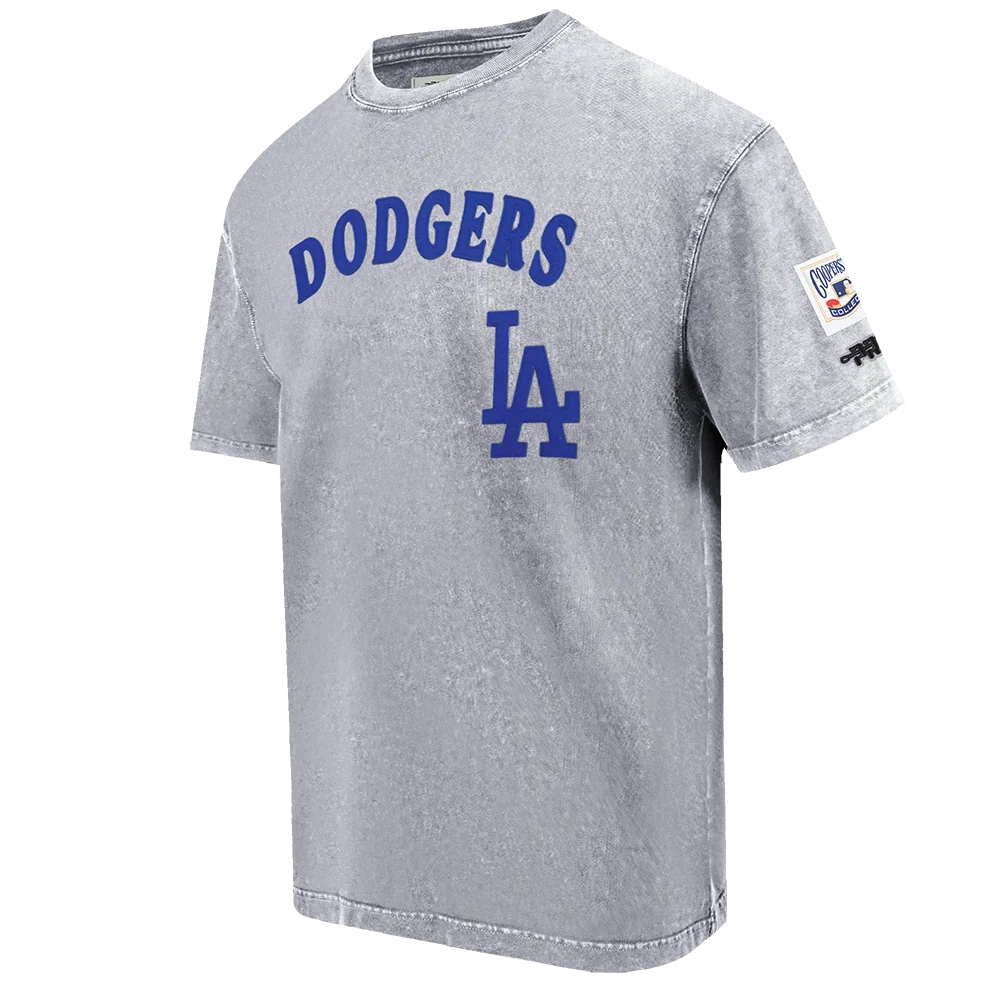 Pro Standard Dodgers First Team Tee - Washed Grey