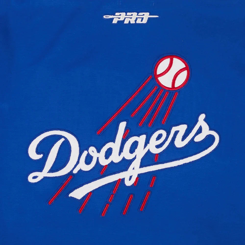 Pro Standard Dodgers Original Players Pullover Hoodie - Dark Blue