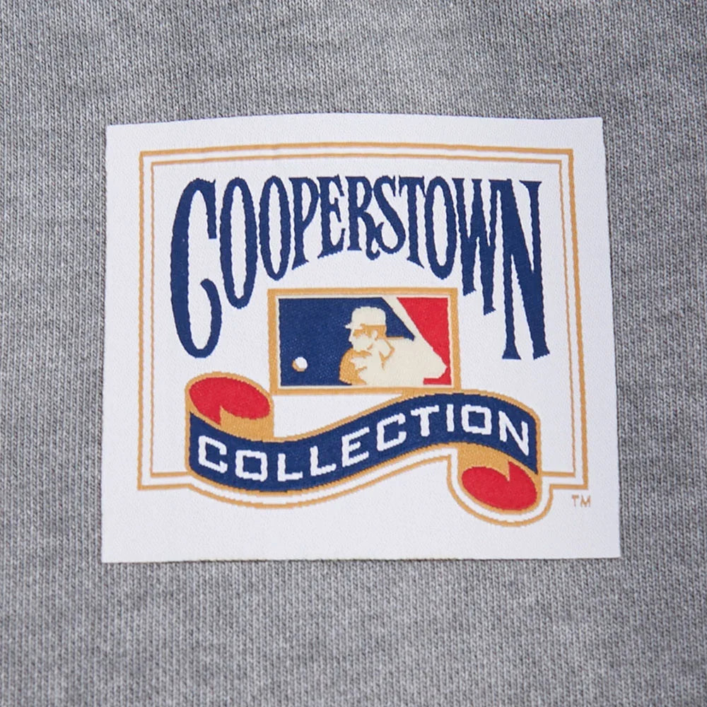 Pro Standard Dodgers First Team Pullover Hoodie - Washed Grey