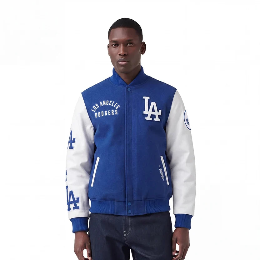 Pro Standard LA Dodgers Varsity Jacket - Blue