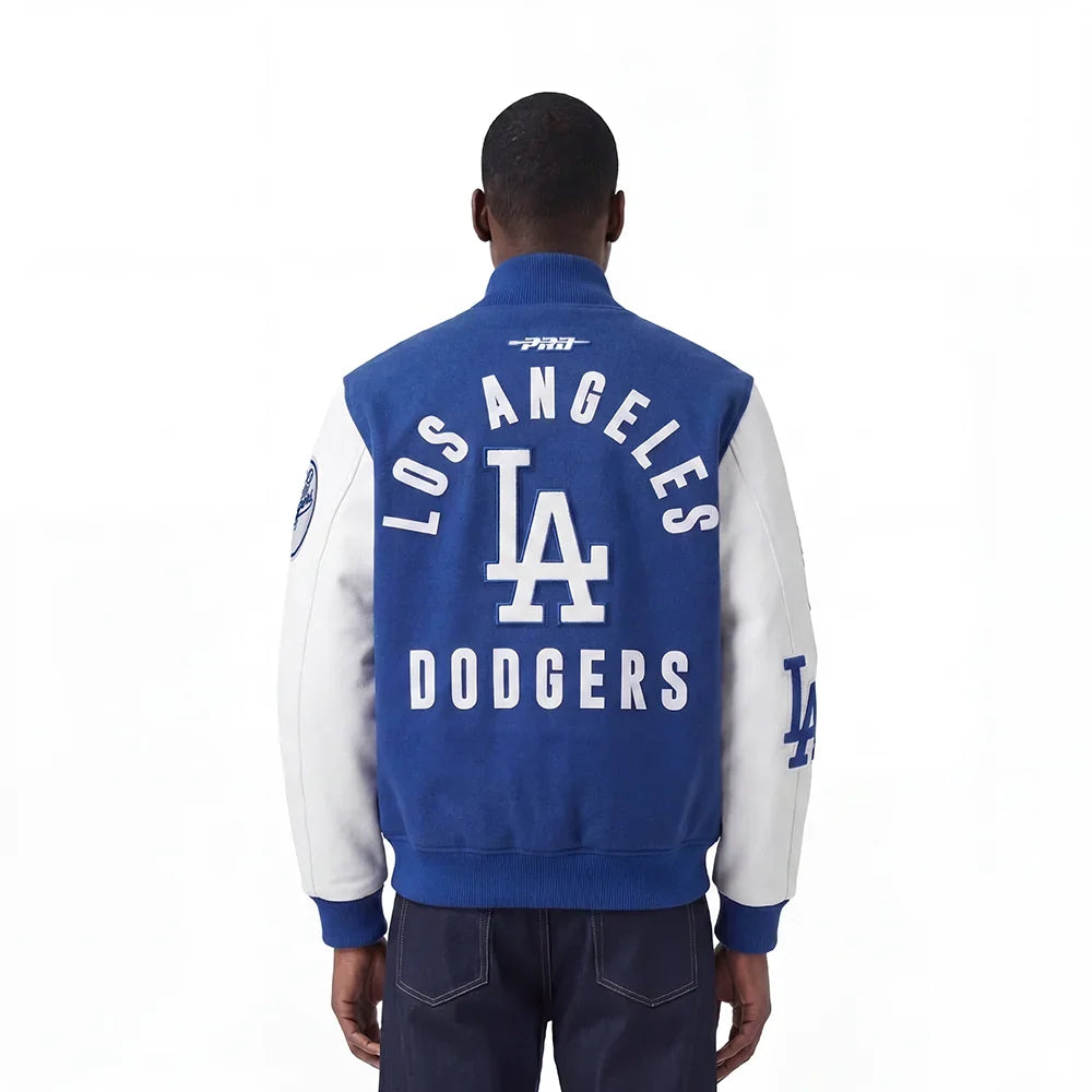 Pro Standard LA Dodgers Varsity Jacket - Blue