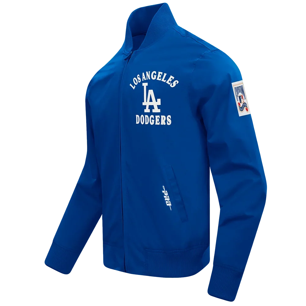 Pro Standard Los Angeles Dodgers First Team Twill Jacket - Dodger Blue