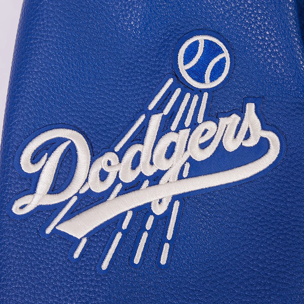 Pro Standard Los Angeles Dodgers First Team Wool Varsity Jacket - Dodger Blue