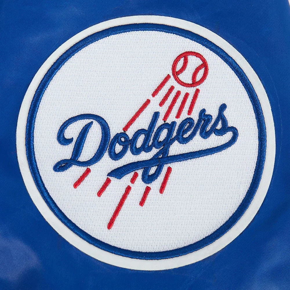 Pro Standard LA Dodgers World Series Satin Jacket - Royal