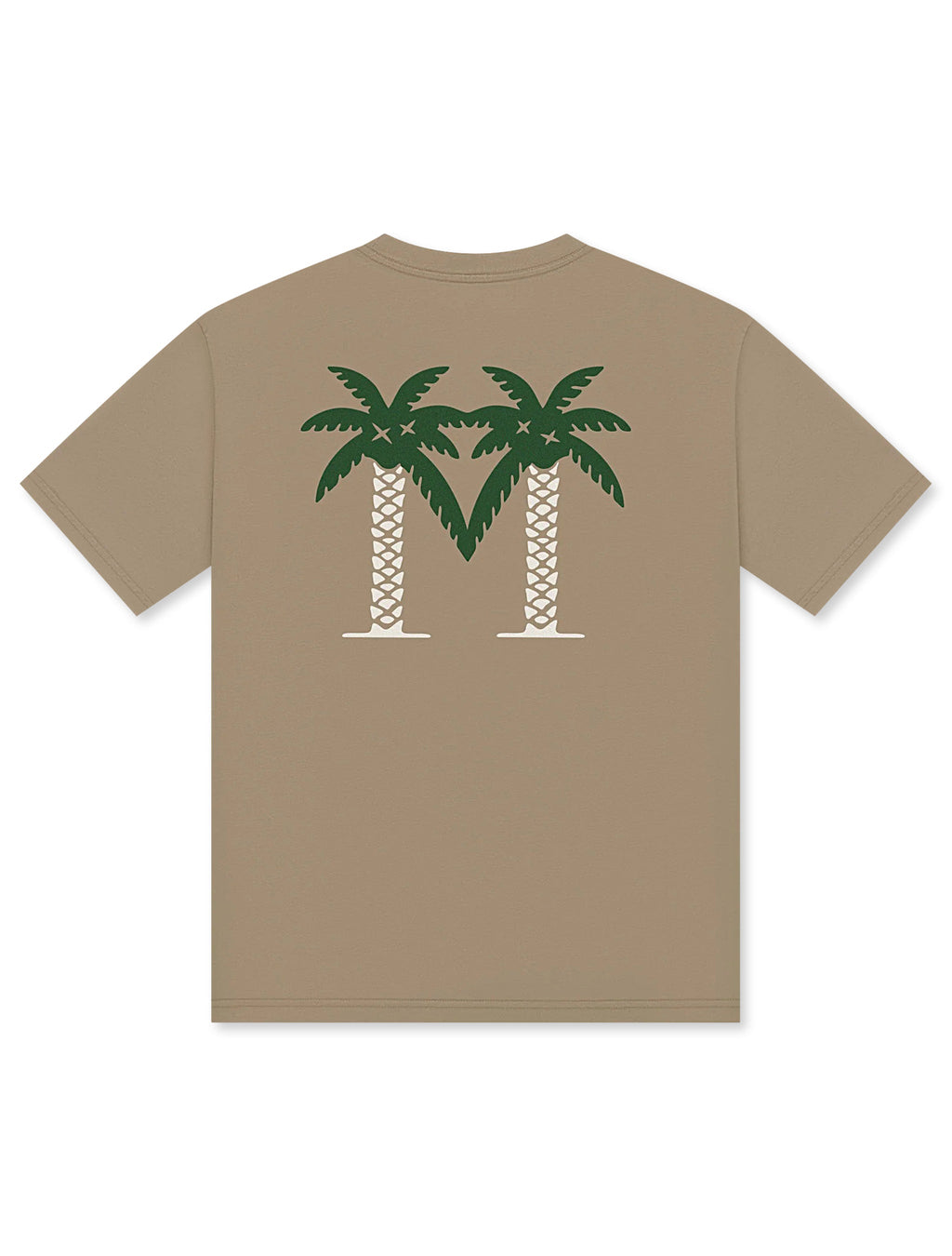 Malbon Bermuda Palms Tee - Taupe