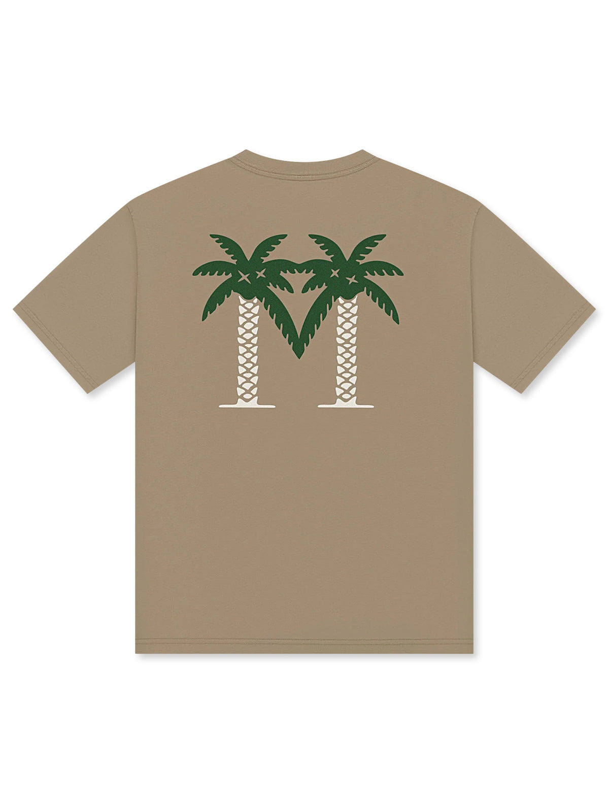 Malbon Bermuda Palms Tee - Taupe