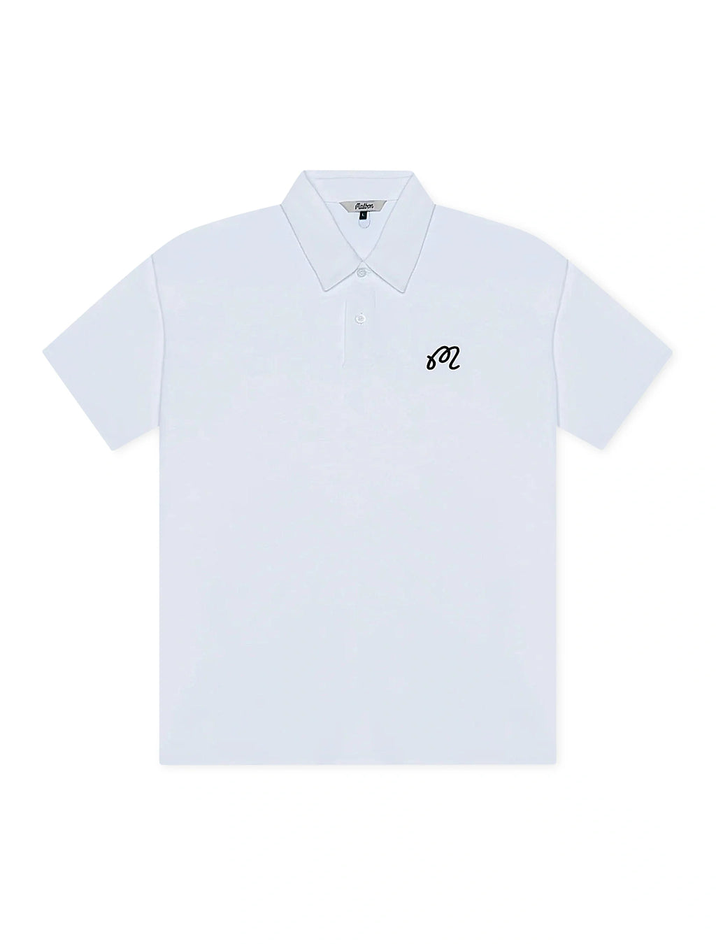 Malbon Malbon Fairway Polo - White