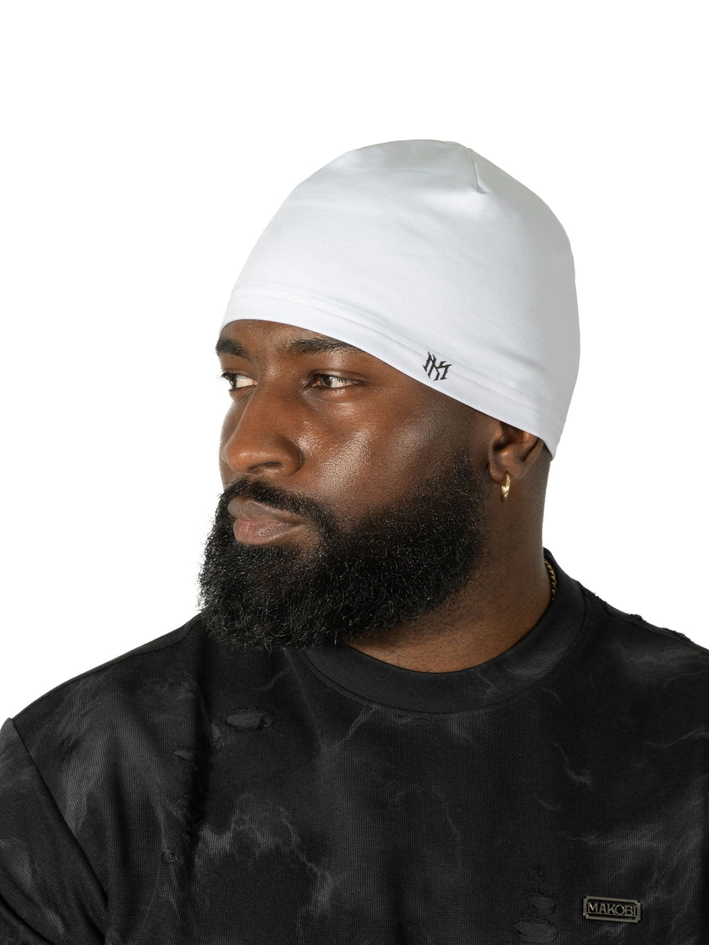 Hat | M010 Skully Beanie - White