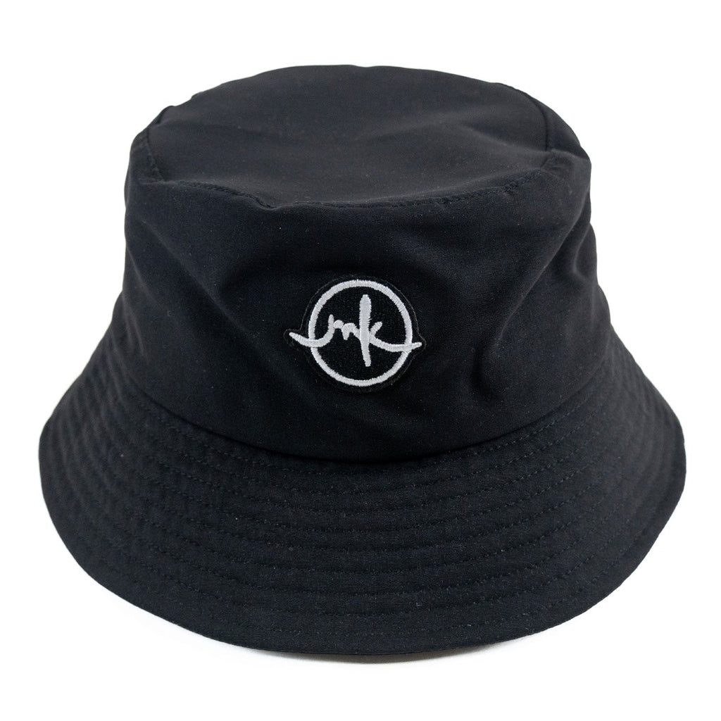 M033 Colton Nylon Bucket Hat - Black