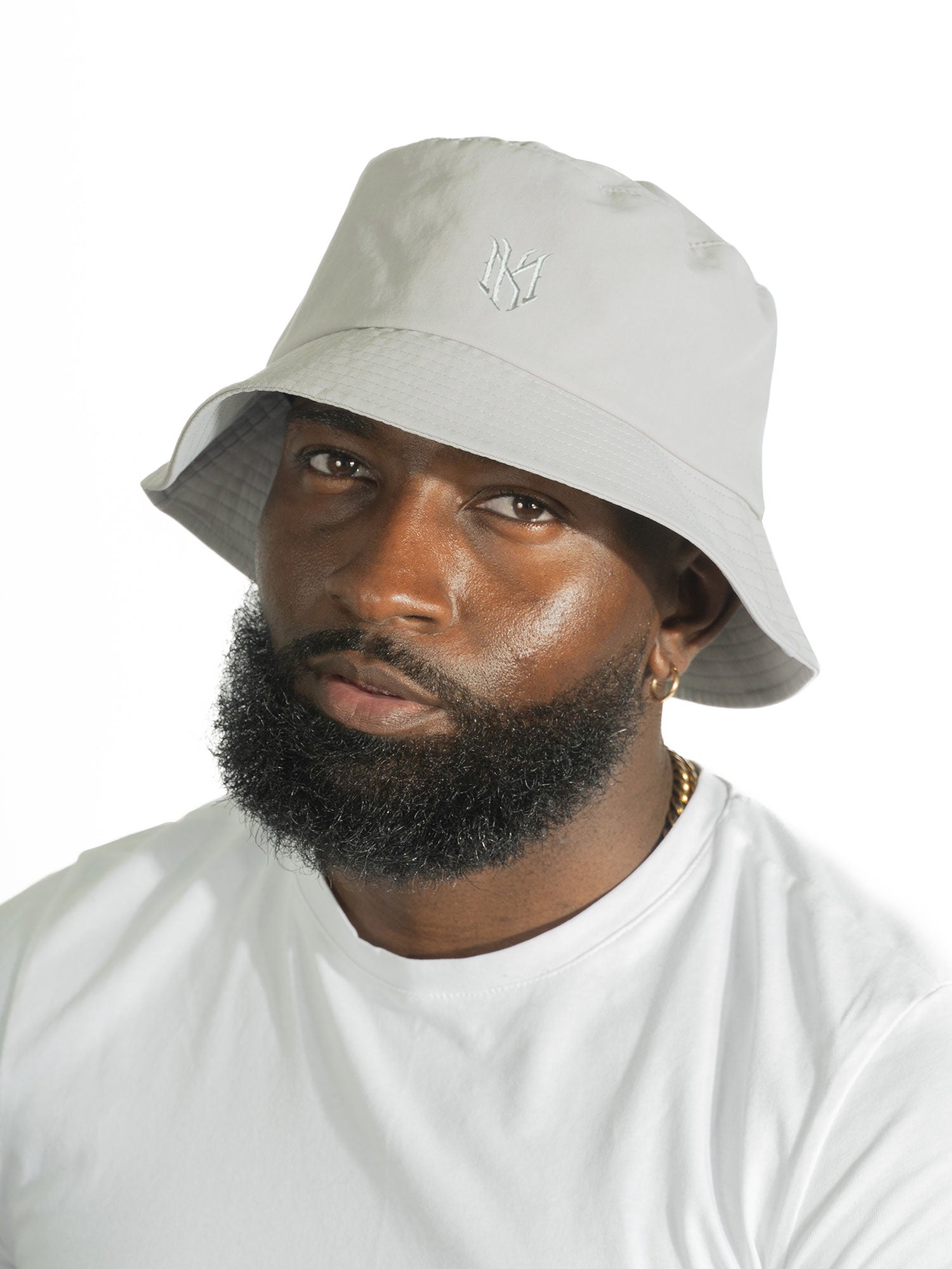 Nylon | M034 Adorni Nylon Bucket Hat - Gray