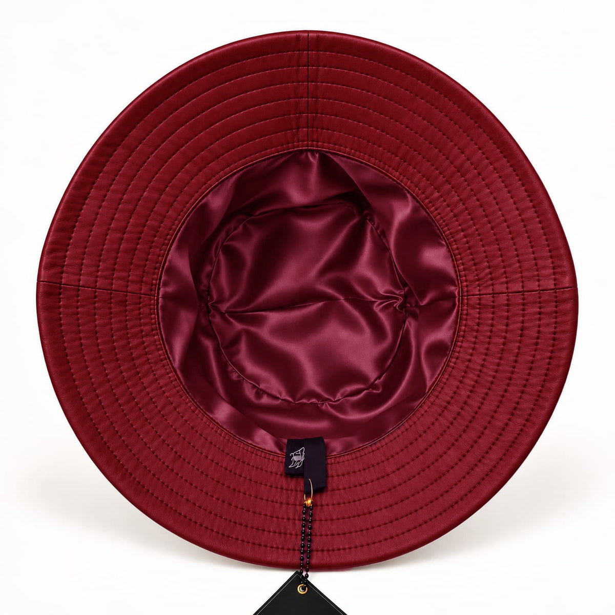 M080 Azzuri Bucket Hat - Burgundy