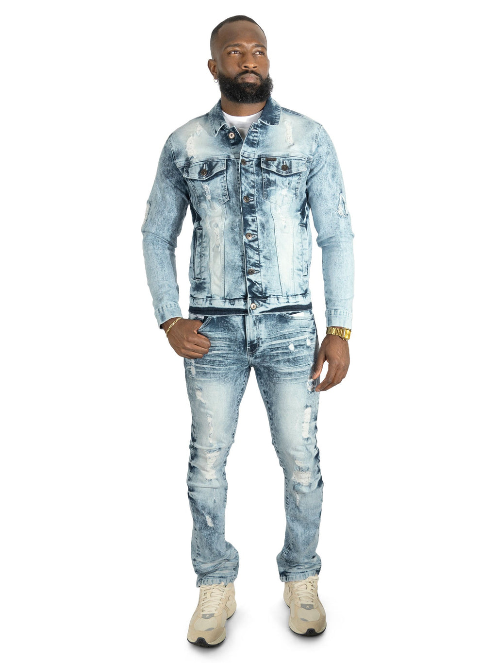 Denim | M1000 Prego Jacket - Light Wash