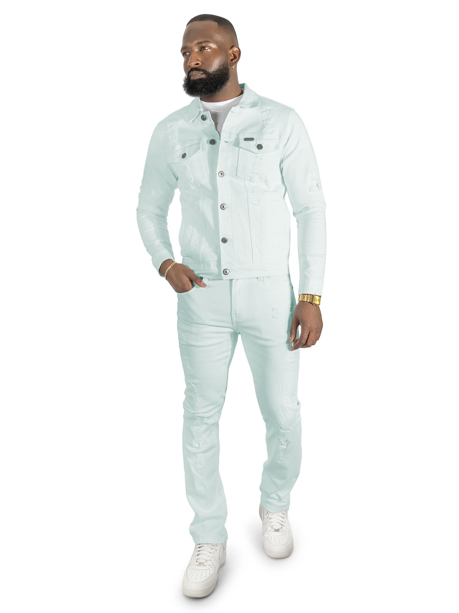 Denim | M1000 Prego Jacket - White
