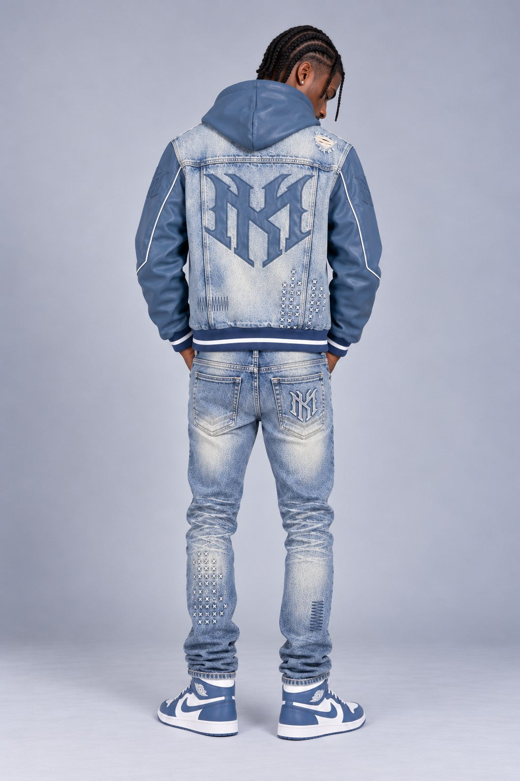M1621 Porada Denim Jeans - Light Wash