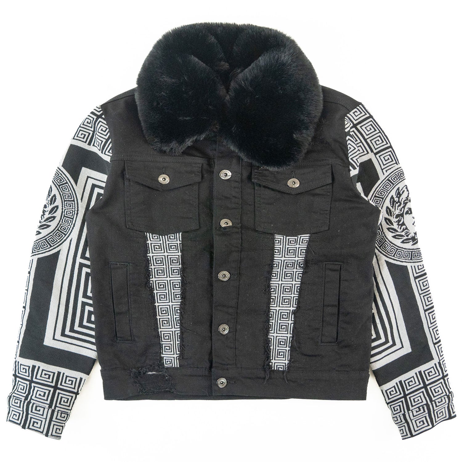 M1054 Sartoni Denim Jacket - Black (NOT SOLD SEPARATELY - Add M1954 jeans to your Cart)