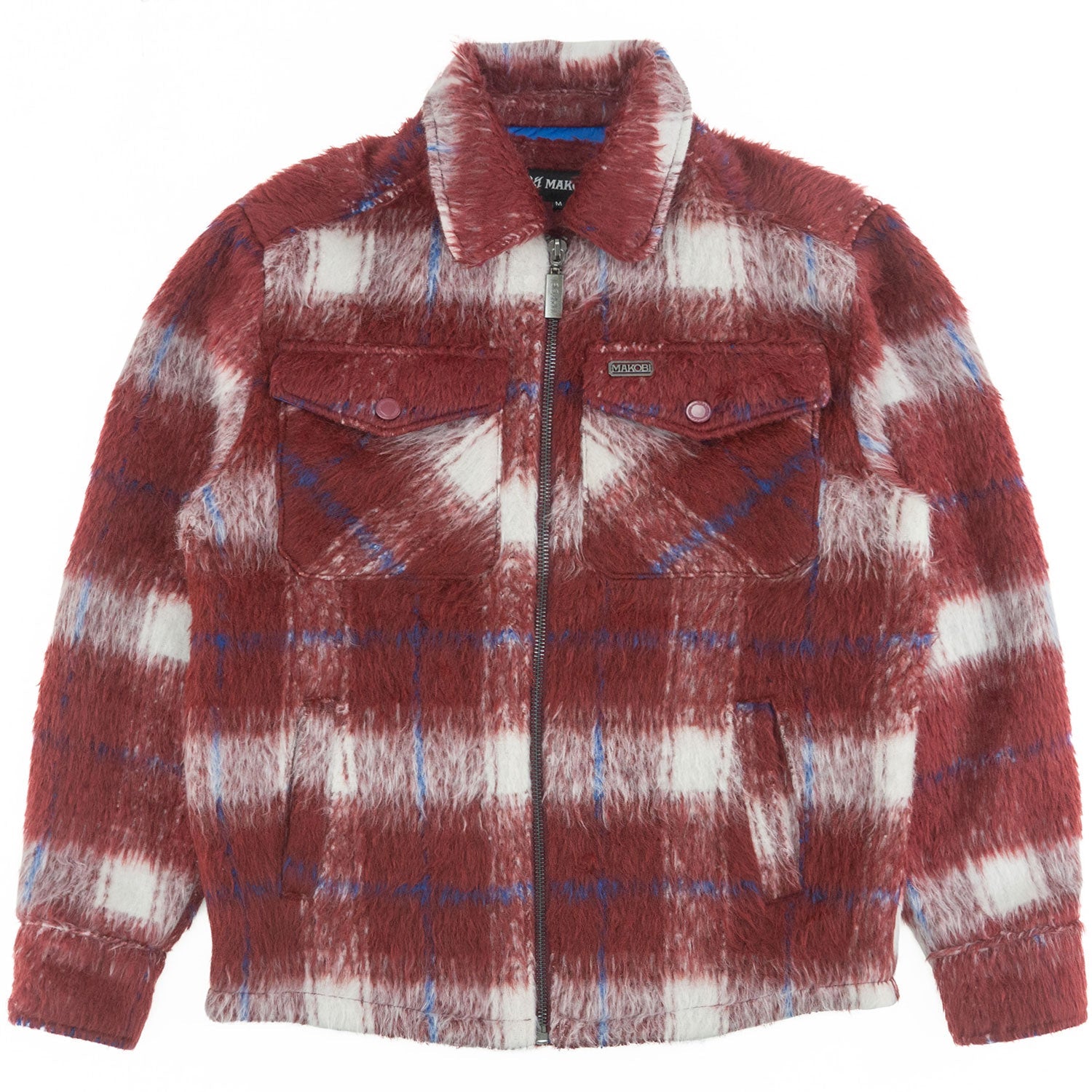 Wool Jacket | M1058 Gabana 26 Shacket - Burgundy