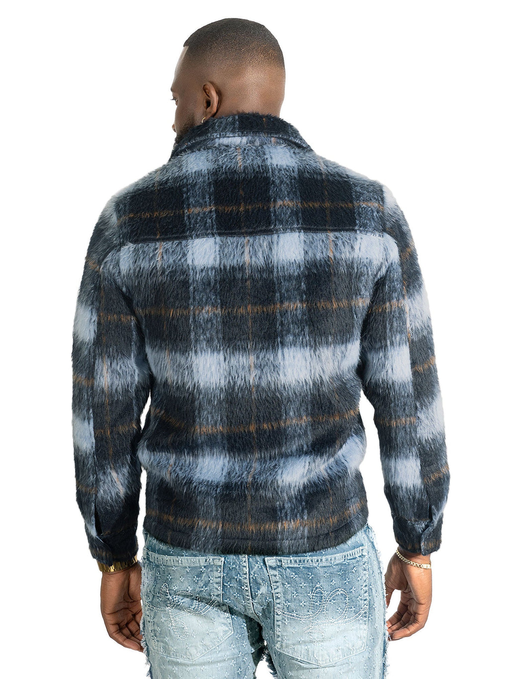 Wool Jacket | M1058 Gabana 26 Shacket - Navy