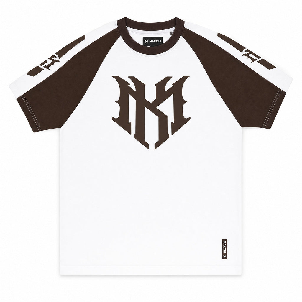 M119 Adorni Reglan T-shirt - Dark Brown