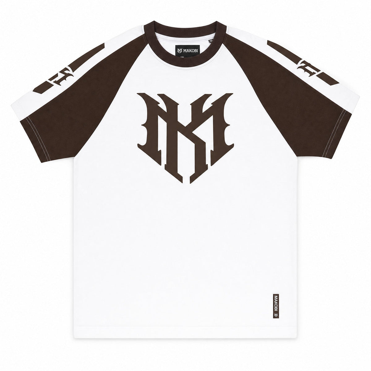 M119 Adorni Reglan T-shirt - Dark Brown