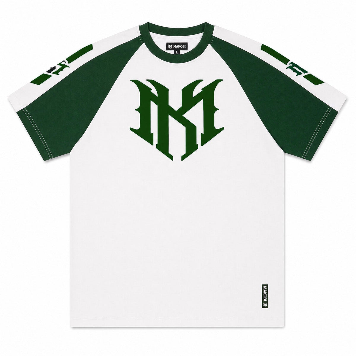 M119 Adorni Reglan T-shirt - Hunter Green