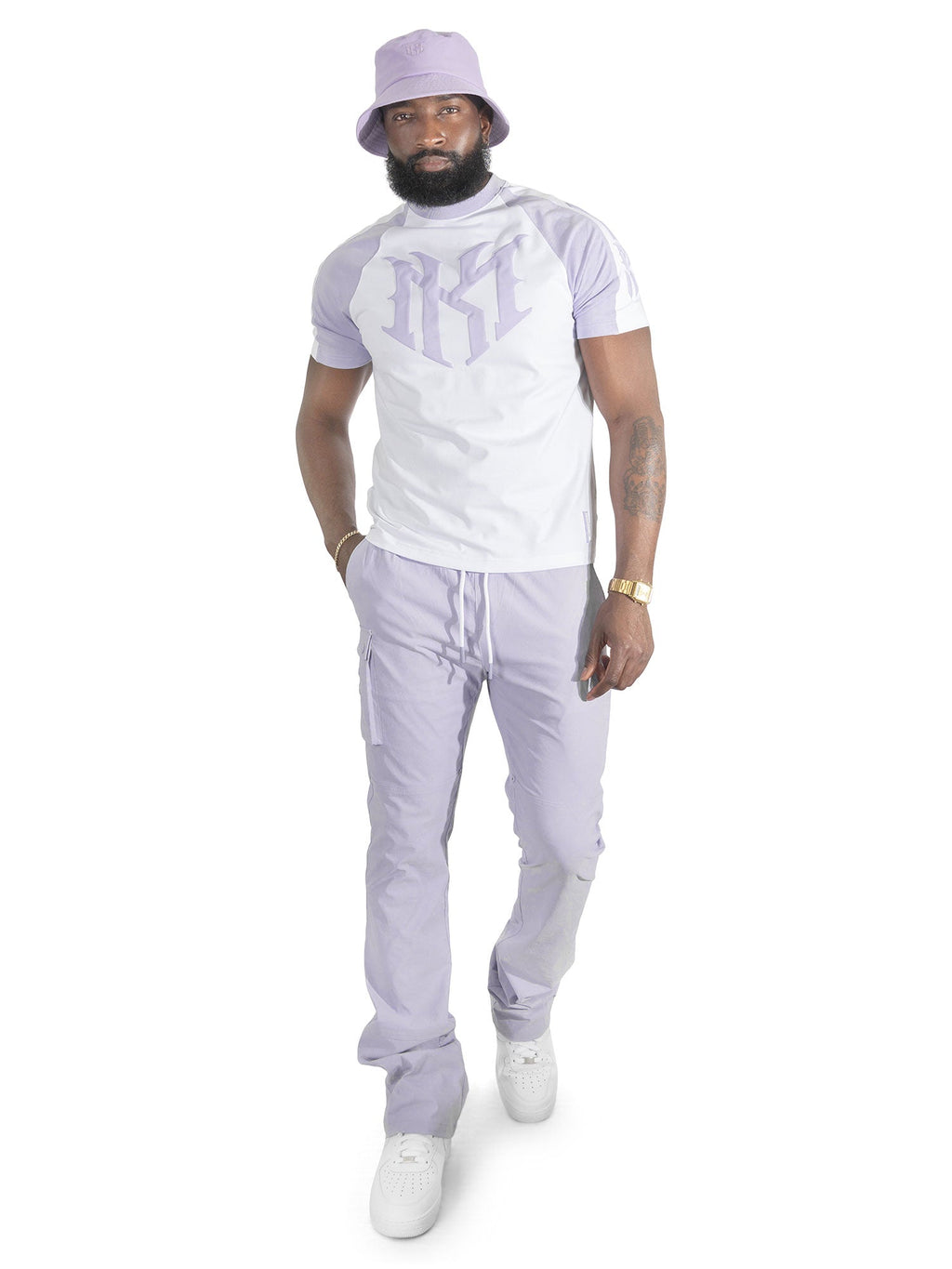 Jersey Shirt | M119 Adorni Reglan Tee - Lavander