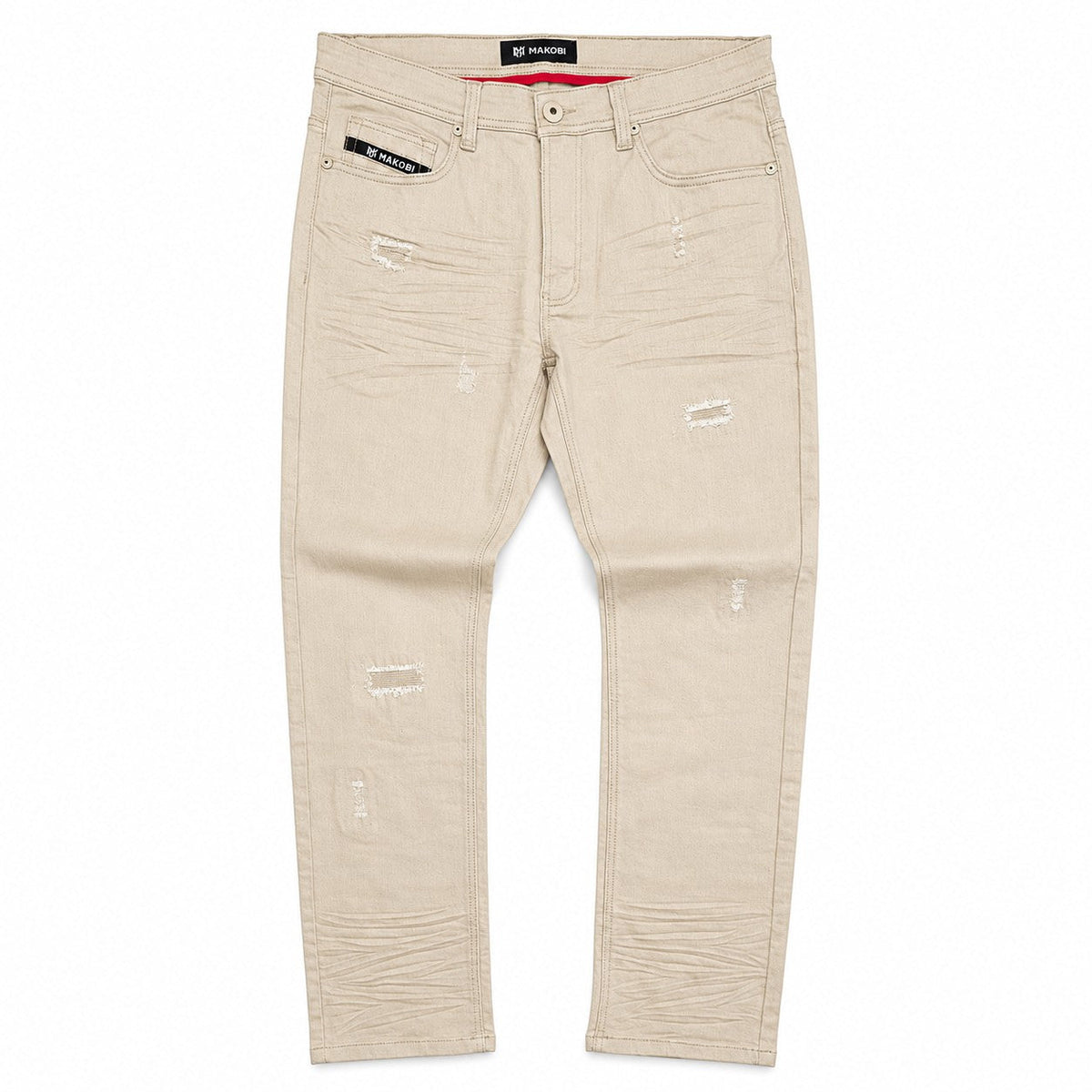M1609 Mancini Twill Jeans - Khaki