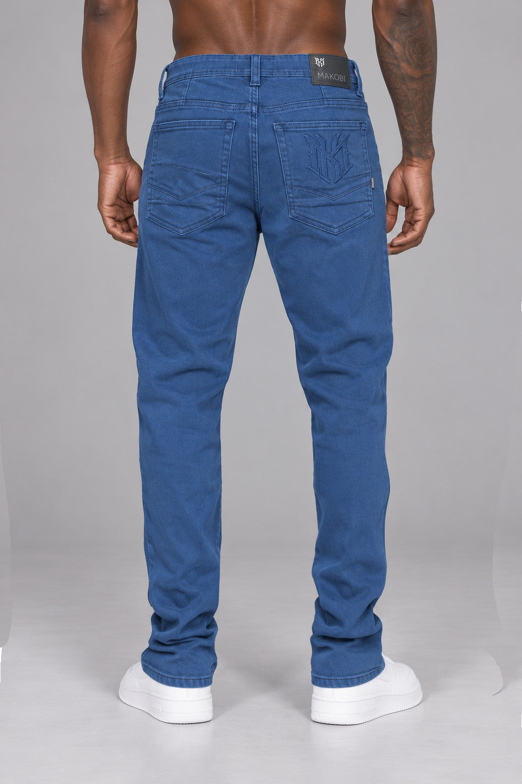 M1609 Mancini Twill Jeans - Midnight Blue