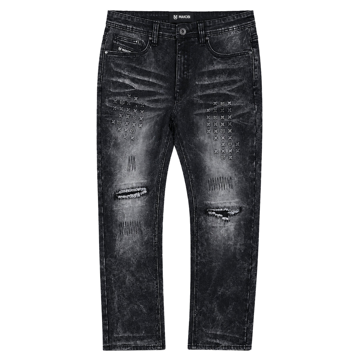 M1621 Porada Denim Jeans - Black