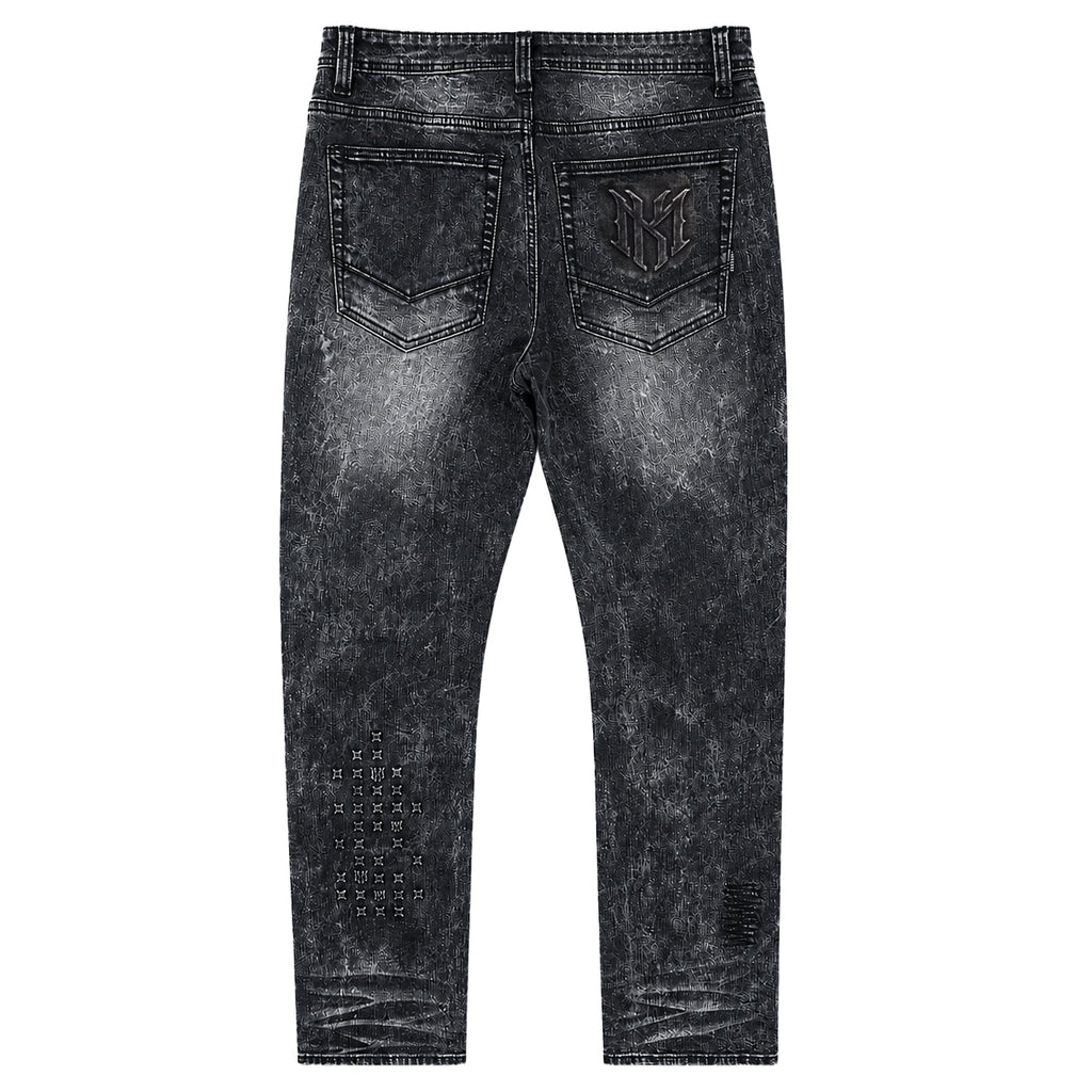 M1621 Porada Denim Jeans - Black